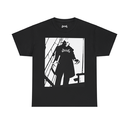 "BOSSFERATU" Vintage Box Fit Tee